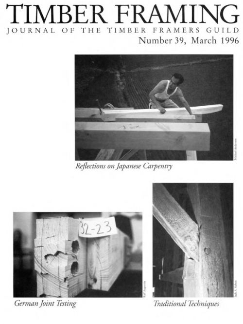TIMBER FRAMING 39 (March 1996)